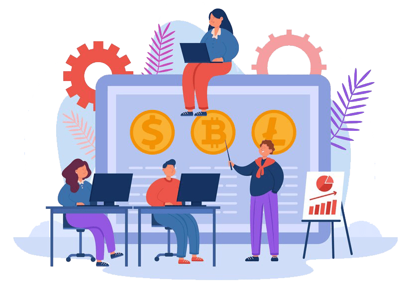 Cryptocurrency trading with People