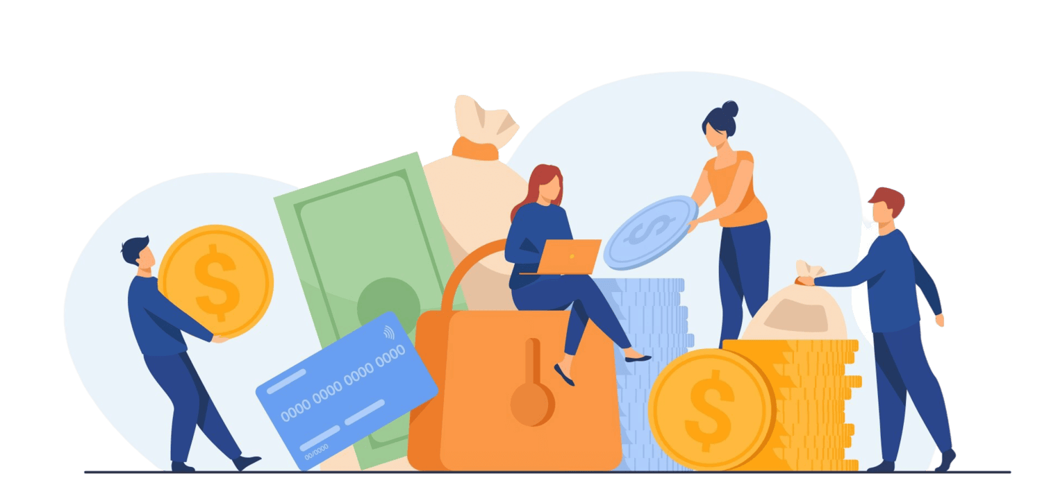 people protecting their cash by choosing a secure banking app