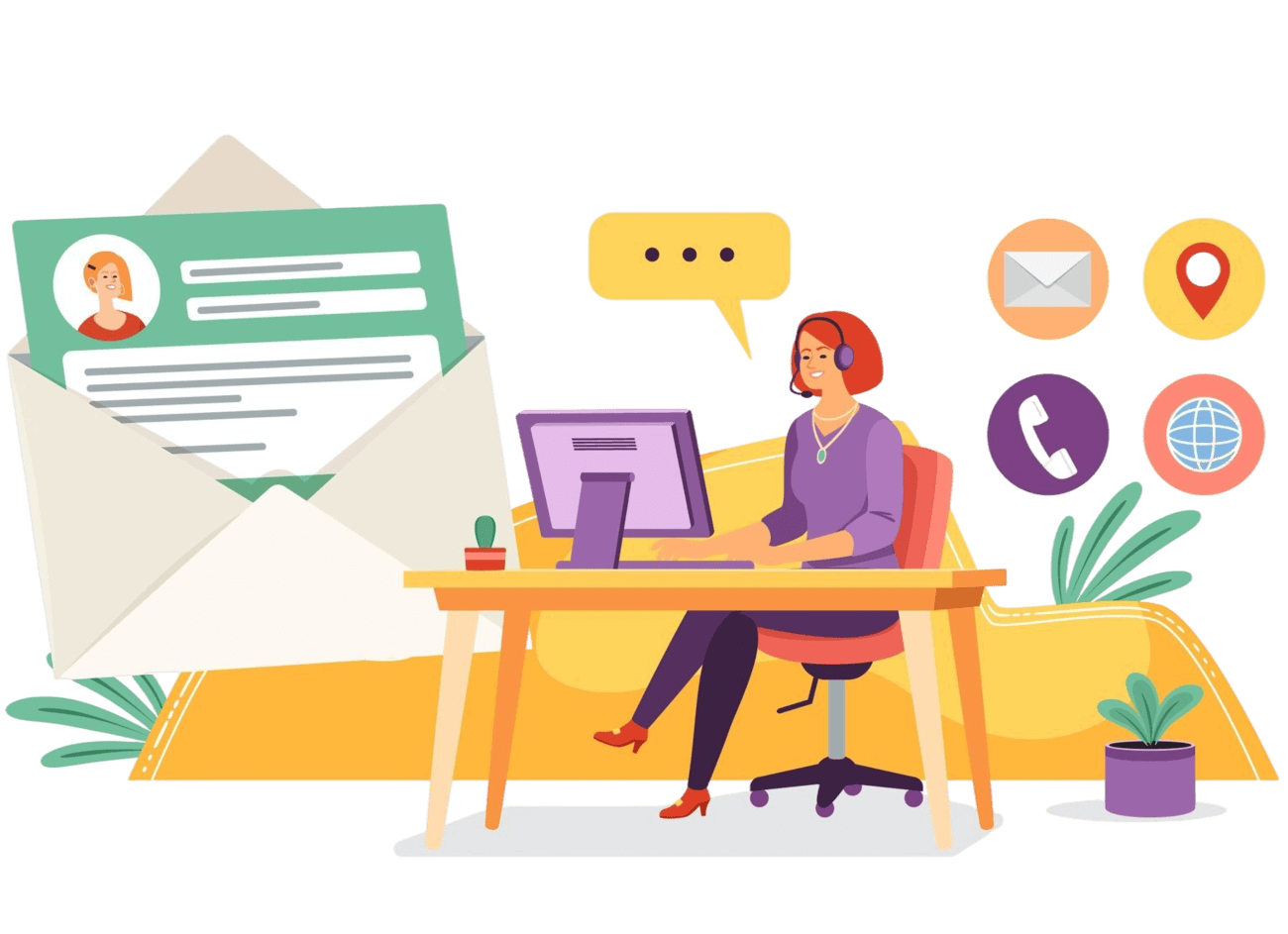 Chat support powered by AI